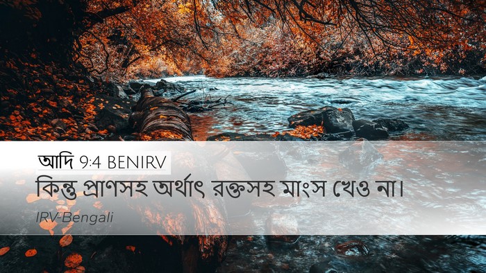 আদি 9:4 BENIRV Bible Verse Image