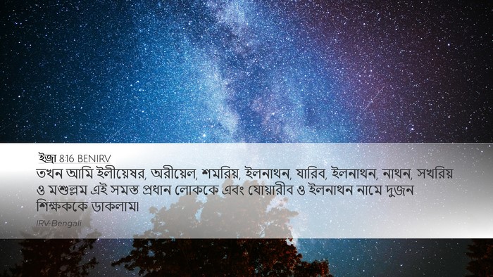 ইজ্ৰা 8:16 BENIRV Bible Verse Image