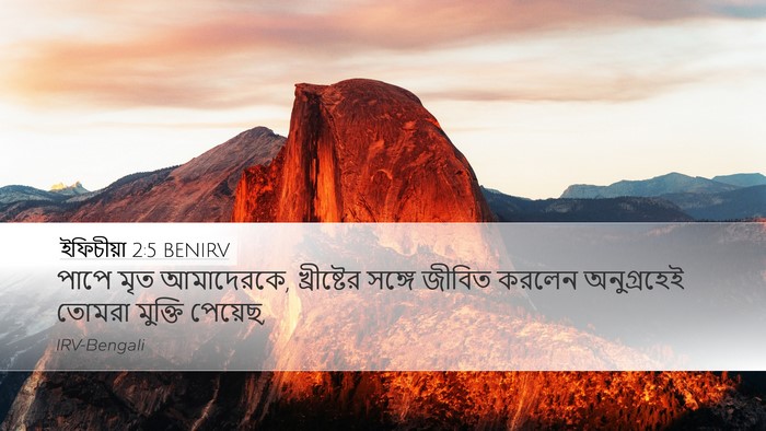 ইফিচীয়া 2:5 BENIRV Bible Verse Image