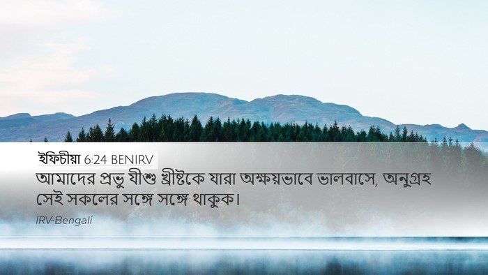 ইফিচীয়া 6:24 BENIRV Bible Verse Image