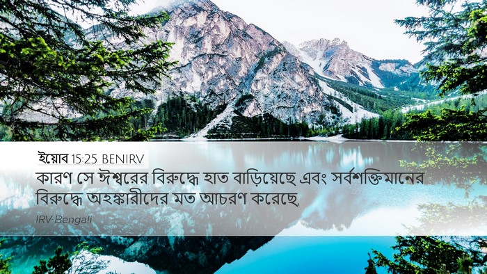 ইয়োব 15:25 BENIRV Bible Verse Image