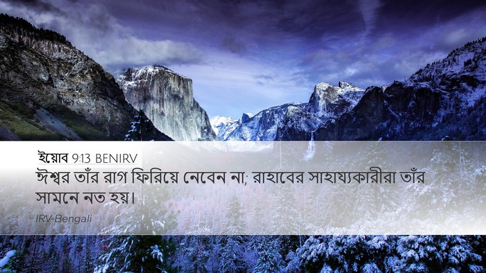 ইয়োব 9:13 BENIRV Bible Verse Image