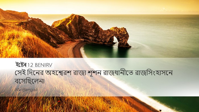 ইষ্টেৰ 1:2 BENIRV Bible Verse Image