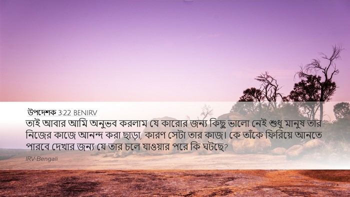 উপদেশক 3:22 BENIRV Bible Verse Image