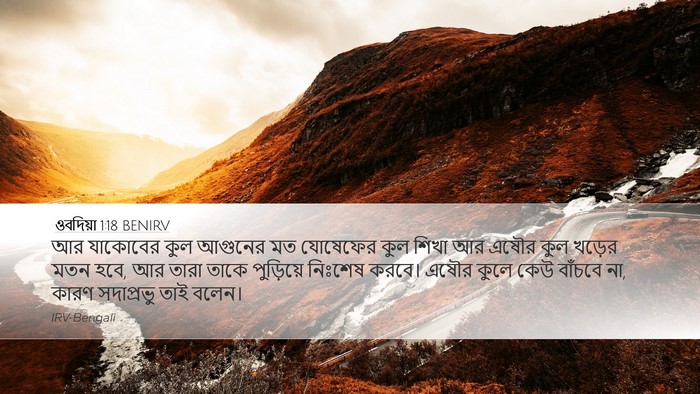 ওবদিয়া 1:18 BENIRV Bible Verse Image