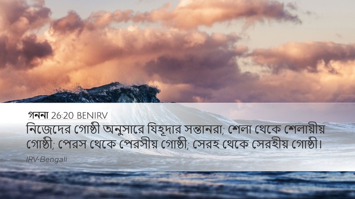 গননা 26:20 BENIRV Bible Verse Image