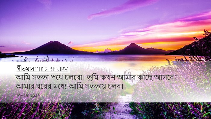 গীতমালা 101:2 BENIRV Bible Verse Image
