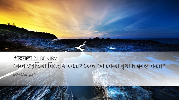 গীতমালা 2:1 BENIRV Bible Verse Image