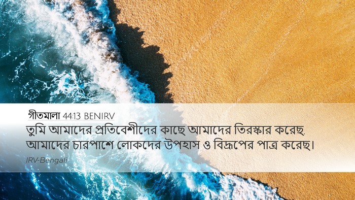 গীতমালা 44:13 BENIRV Bible Verse Image