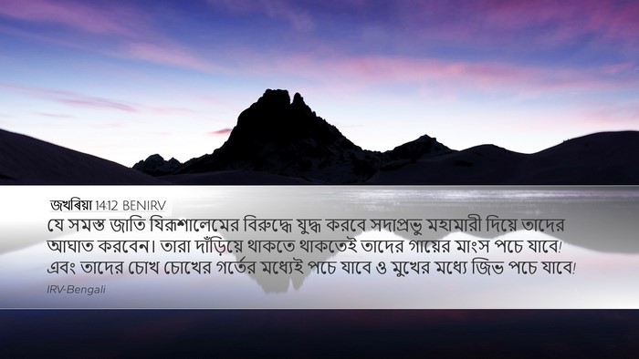 জখৰিয়া 14:12 BENIRV Bible Verse Image