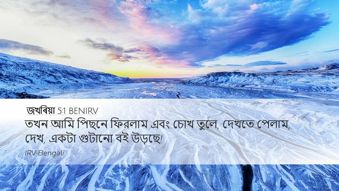 জখৰিয়া 5:1 BENIRV Bible Verse Image