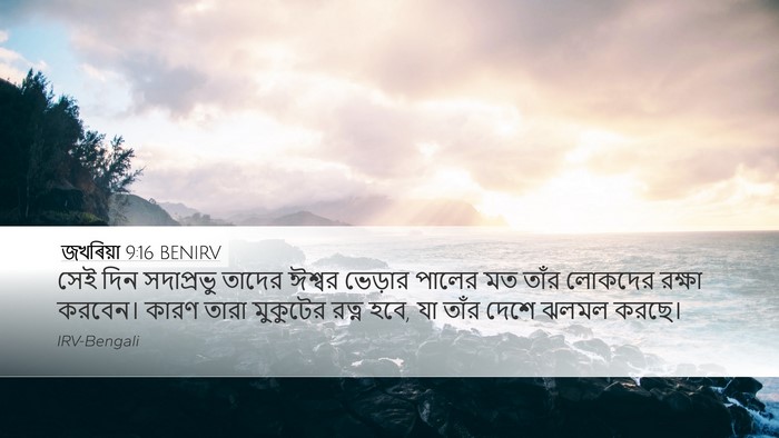 জখৰিয়া 9:16 BENIRV Bible Verse Image