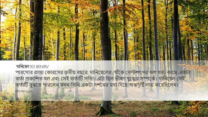 দানিয়েল 10:1 BENIRV Bible Verse Image