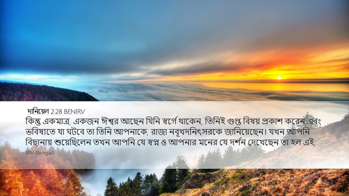 দানিয়েল 2:28 BENIRV Bible Verse Image