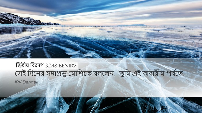 দ্বিতীয় বিৱৰণ 32:48 BENIRV Bible Verse Image