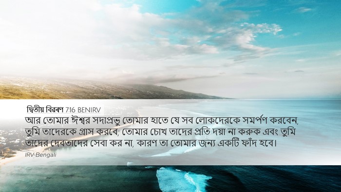 দ্বিতীয় বিৱৰণ 7:16 BENIRV Bible Verse Image