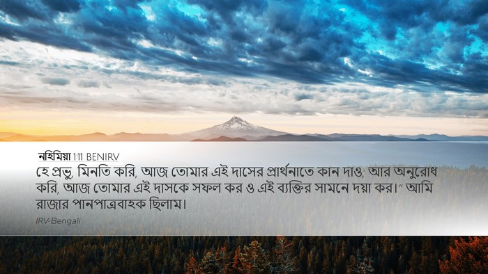 নহিমিয়া 1:11 BENIRV Bible Verse Image