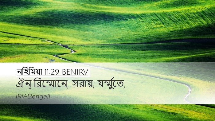 নহিমিয়া 11:29 BENIRV Bible Verse Image