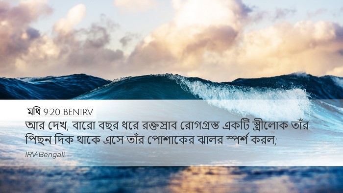 মথি 9:20 BENIRV Bible Verse Image