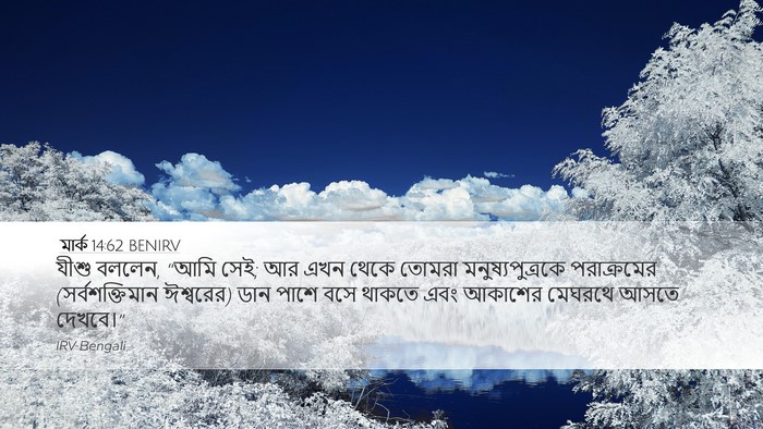 মার্ক 14:62 BENIRV Bible Verse Image