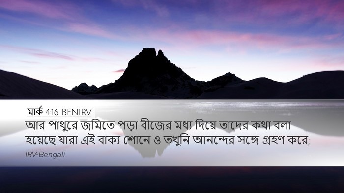 মার্ক 4:16 BENIRV Bible Verse Image