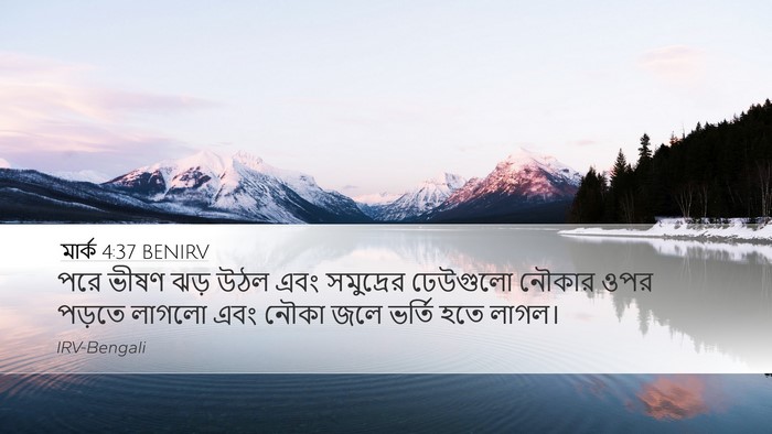 মার্ক 4:37 BENIRV Bible Verse Image