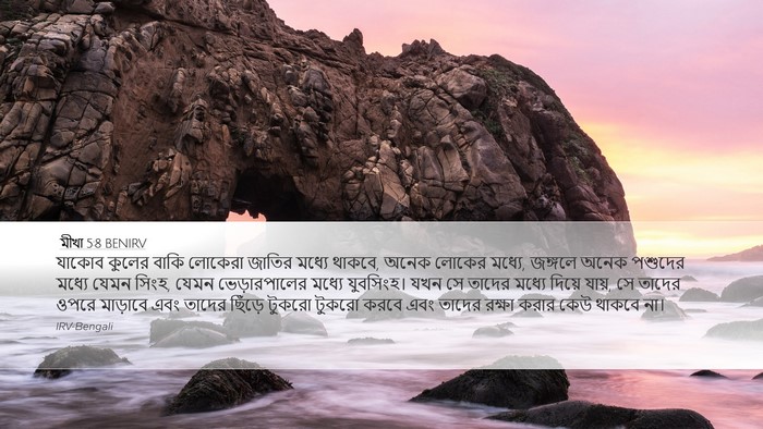 মীখা 5:8 BENIRV Bible Verse Image
