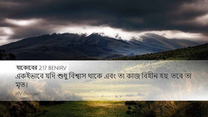 যাকোবের 2:17 BENIRV Bible Verse Image