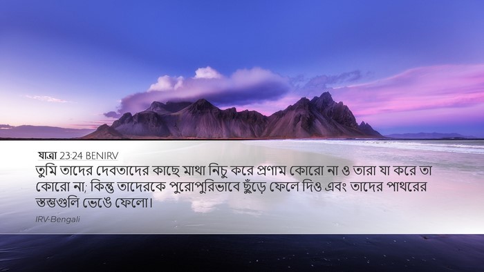 যাত্ৰা 23:24 BENIRV Bible Verse Image