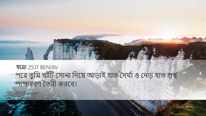 যাত্ৰা 25:17 BENIRV Bible Verse Image