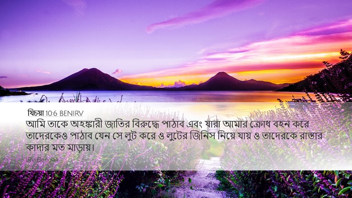 যিচয়া 10:6 BENIRV Bible Verse Image