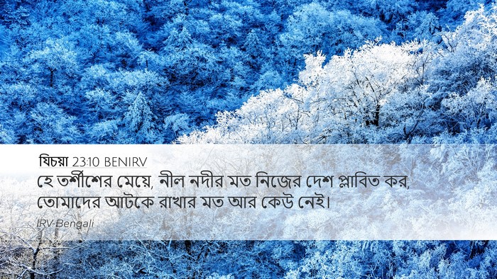 যিচয়া 23:10 BENIRV Bible Verse Image