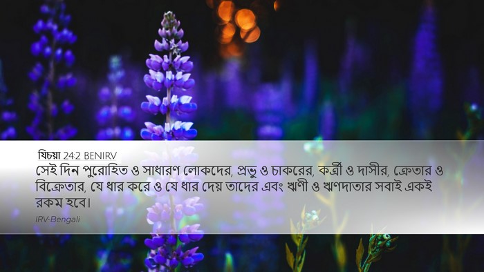 যিচয়া 24:2 BENIRV Bible Verse Image
