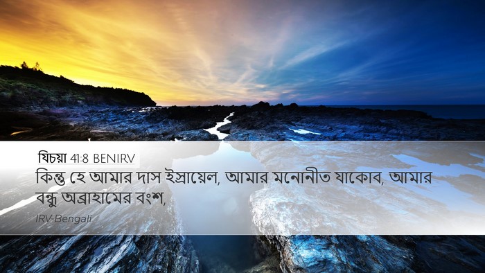 যিচয়া 41:8 BENIRV Bible Verse Image