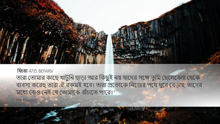 যিচয়া 47:15 BENIRV Bible Verse Image