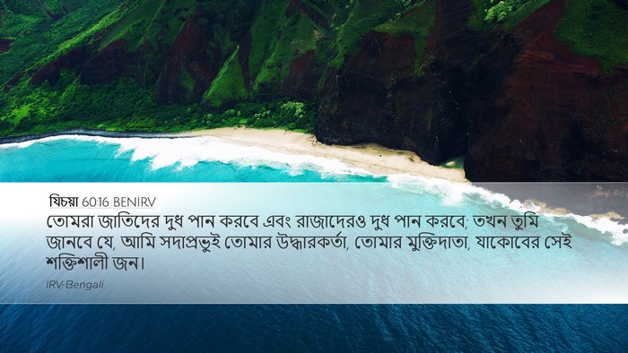 যিচয়া 60:16 BENIRV Bible Verse Image