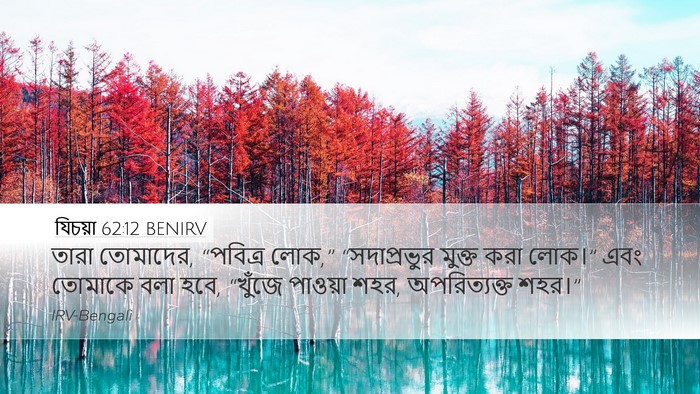 যিচয়া 62:12 BENIRV Bible Verse Image