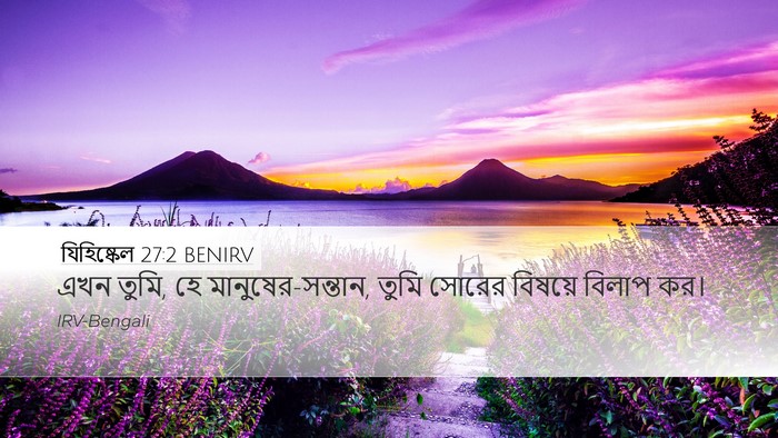 যিহিষ্কেল 27:2 BENIRV Bible Verse Image