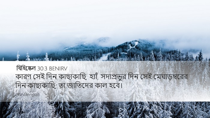 যিহিষ্কেল 30:3 BENIRV Bible Verse Image