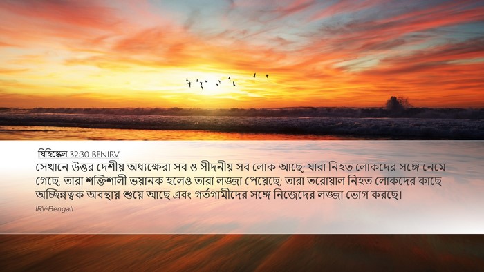 যিহিষ্কেল 32:30 BENIRV Bible Verse Image