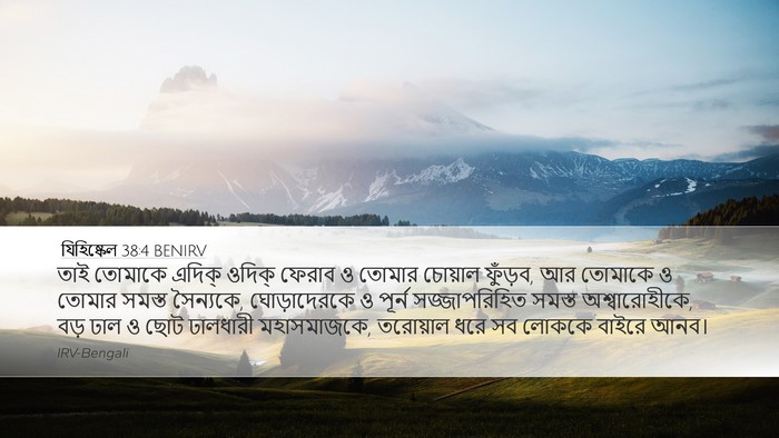 যিহিষ্কেল 38:4 BENIRV Bible Verse Image