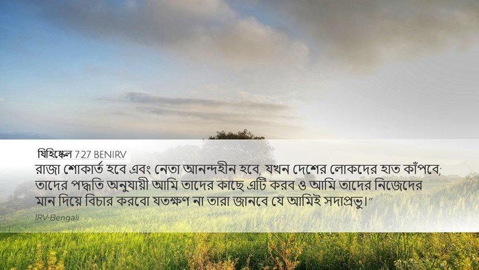 যিহিষ্কেল 7:27 BENIRV Bible Verse Image