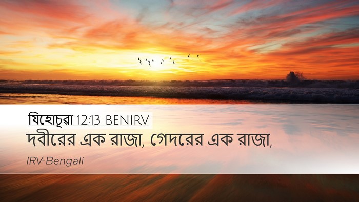 যিহোচূৱা 12:13 BENIRV Bible Verse Image