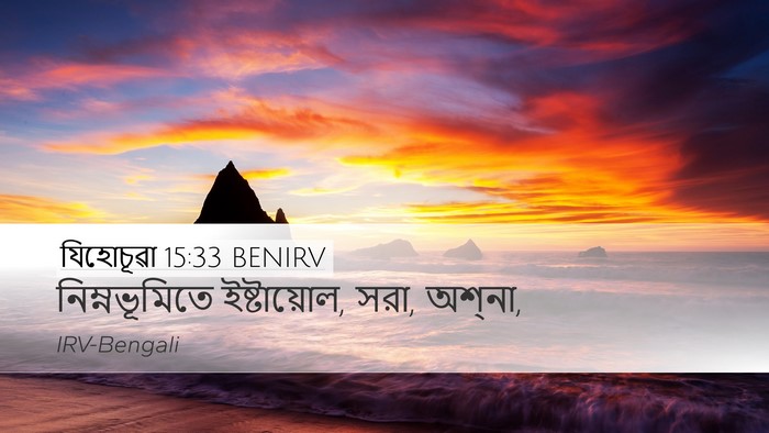 যিহোচূৱা 15:33 BENIRV Bible Verse Image