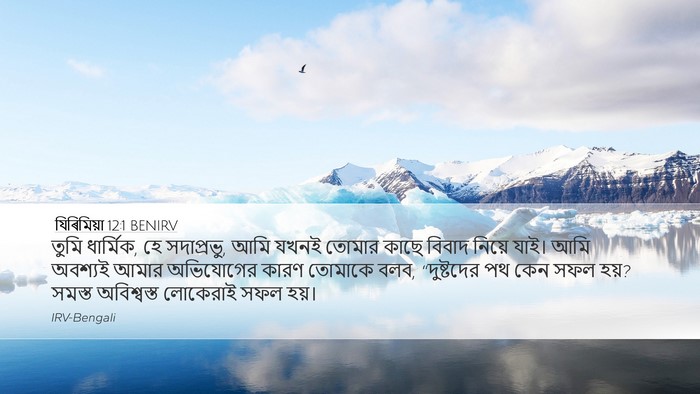 যিৰিমিয়া 12:1 BENIRV Bible Verse Image