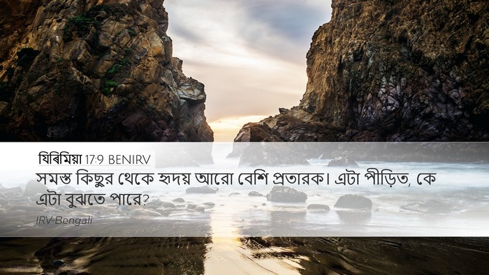 যিৰিমিয়া 17:9 BENIRV Bible Verse Image