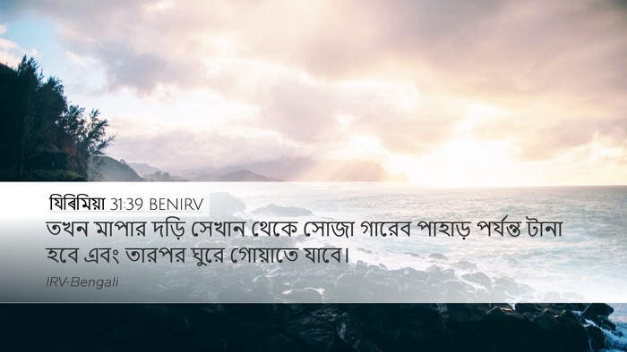 যিৰিমিয়া 31:39 BENIRV Bible Verse Image