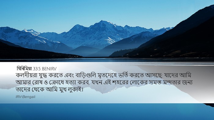 যিৰিমিয়া 33:5 BENIRV Bible Verse Image