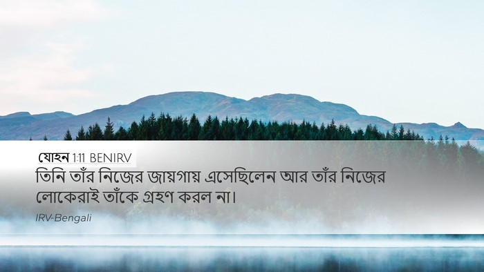যোহন 1:11 BENIRV Bible Verse Image