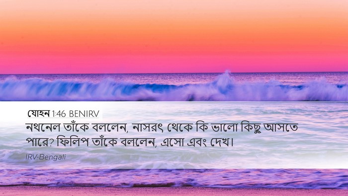 যোহন 1:46 BENIRV Bible Verse Image